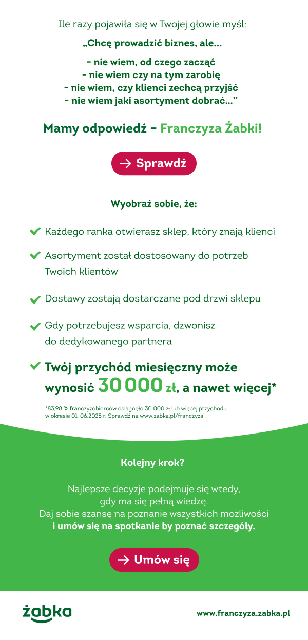 #DobrzeMieć Żabkę!