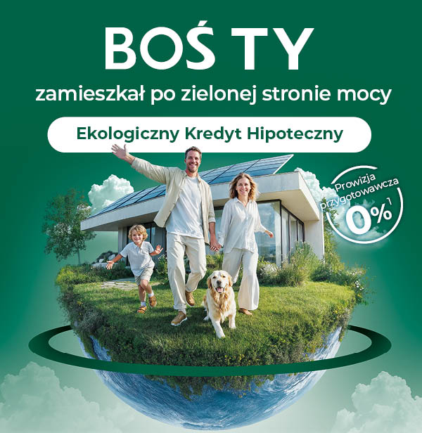 Ekologiczny kredyt hipoteczny