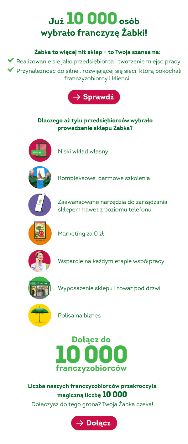 #DobrzeMieć Żabkę!