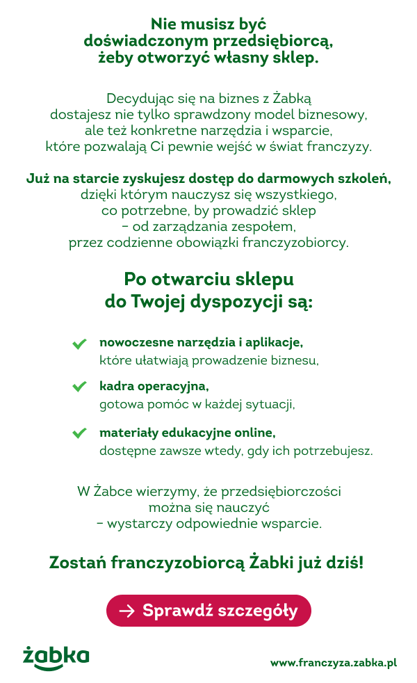 #DobrzeMieć Żabkę!