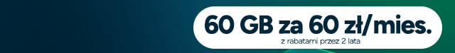 60 GB za 60 zł/mies.
